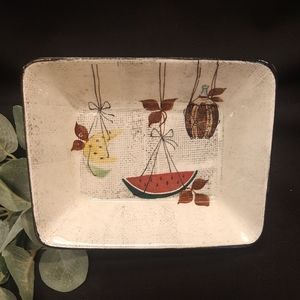 Vintage Mid-Century Royal Sealy Jamaica Nut Candy Dish ~ Japan